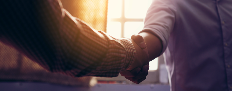 shaking hands